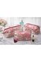 Cloth 3-Piece Burgundy Bag Set (You Can Personalize by Adding a Letter Tag)