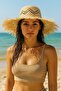 Women's wide brim straw hat - 2