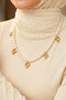Gemici Clip-On 8mm Pearl Beads 5 in One Necklace - 5