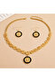 Elegant Necklace and Earring Set with Lion Figure, Transforming Elegance into Power |   A Stylish Gift for Women with Strong Spirits - 2