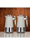 Vacuum Flask Set 1 L + 1 L Pearl White & Silver