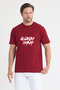 Men's Crew Neck "I Will Die for You" Printed 100% Cotton Short Sleeve T-Shirt