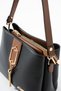 3-Compartment Adjustable Strap Shoulder Bag Crossbody Bag - 2