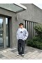 men's baggy jeans loose pants blue premium - 4