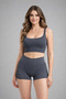 Women's Seamless High Waist Mini Leggings Shaping / Sculpting , Stretchy Fabric