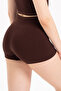 Women's Seamless High Waist Mini Leggings Shaping / Sculpting , Stretchy Fabric - 3