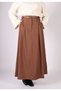 Pleated A-Line Skirt - 4