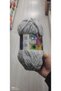Pack of 5 Velvet Ropes in Light Gray Color - 2