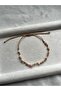 Minimal Pink Natural Stone Adjustable Rope Bracelet & Anklet