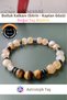 Certified Abundance Shield Citrine – Tiger's Eye Natural Stone Bracelet - 5