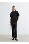 Artı-Store Oversized Cut-Out Women's T-Shirt, with a Crew Neck and Short Sleeves. - 4