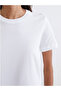 M1 Sezon White Crew Neck Women's T-Shirt - 7