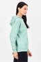 Women Sportswear Fit Long Sleeve Outdoor Hoodie, Mint Green - 3