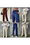 Women's Wide-Legged Baggy Plazzo Pants – Lightweight Fabric, Comfortable Fit - 2