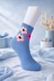 12 Pairs of Unisex College Socks, Patterned and Colorful, Cotton Socks - Mixed Colors/Patterns - Seasonal - 3