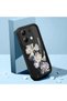 Redmi Note 13 Compatible, High Quality Flower Pattern Silicone Phone Case