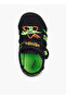 HYPNO-SPLASH Sandals with Hook & Loop Closure - 400612N-BKLM-CP - 2