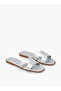 Women Textured Slide Sandals
