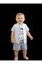 KARAN SHIRT SET - NAVY