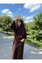 Testettür Medina Silk Long Dress Fluid Fabric Daily Stylish - 4