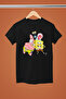 Spongebob Printed Cotton Short-Sleeved Regular Fit Youth and Children's T-Shirt