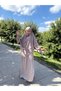 Testettür Medina Silk Long Dress Fluid Fabric Daily Stylish - 4