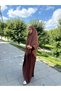 Testettür Medina Silk Long Dress Fluid Fabric Daily Stylish - 6