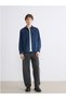 Artı-Store Men's Long-Sleeved Jean Shirt, Made of Cotton Denim Fabric. Önd - 4