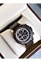 Functional Brown Color Leather Cord Men's Wristwatch - 3