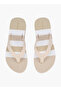 Women Striped Flip Flops