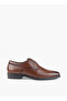 Men Lace-Up Leather Derby Shoes - 3