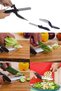 1 Piece Practical Fruit and Vegetable Cutting Scissors with Self-Chopping Board Practical Use - 5