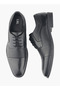 Men Lace-Up Leather Derby Shoes