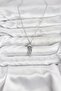 316L Steel Chain Silver Color Jellyfish Model Zircon Stone Women's Necklace - - 2