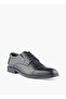 Men Lace-Up Leather Derby Shoes - 2