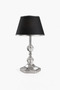 H Series Hexagonal Leg Table Lamp Shade Metal Leg Fabric Head Decorative Lighting - 5
