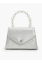 Textured Crossbody Bag with Detachable Chain Strap