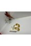 Stainless Steel Gold Color Spiral Bow Earrings - 3
