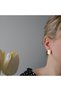 316L Steel Heart and Star Figured Stone Earrings - Antiallergic Luxury Design Women's Earrings - 3