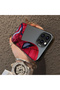 iPhone 15 Pro Max Compatible Silicone Edge Hard Back Case Couple Phone Case Spider Man Patterned - 4