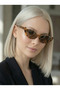 Risa Brown Leopard Cat Eye Sunglasses - 4