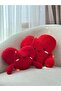Knitted Heart Pillow - Puffy Pillow - Valentine's Day Heart Gift Pillow - Love Pillow (2 Pieces) - 4