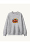 Oversized Hoodless Sweatshirt for Children