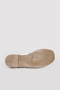 Genuine Leather Women's Short Heeled Slippers 283Za823