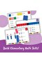 130pcs Math Link Cubes and Activity Card-Based Math Cube Manipulatives Connecting Cube Math Counter - 3