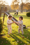 Unisex Children's Leaves Patterned Digital Printed 100% Cotton & Ribbed Knit Double Set Premium Series - 3