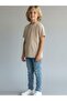 Children's Cotton Basic Round Neck T-Shirt - 8