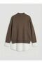 Soft Touch Oversized Women's Sweatshirt Tunic - 6