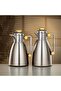 Vacuum Flask Set 0.7 L & 1 L Matt Nickel & Matt Gold