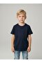 Children's Cotton Basic Round Neck T-Shirt - 8